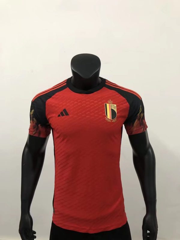 22 23 Belgium World Cup home soccer Jersey For Discount