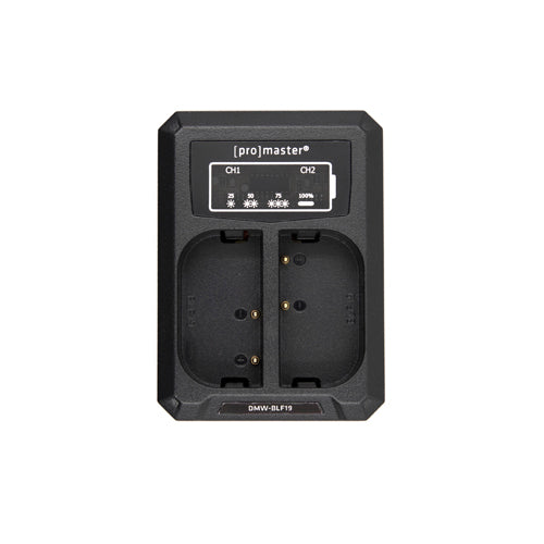 Promaster Dually Charger - USB for Panasonic DMW-BLF19 Online Sale