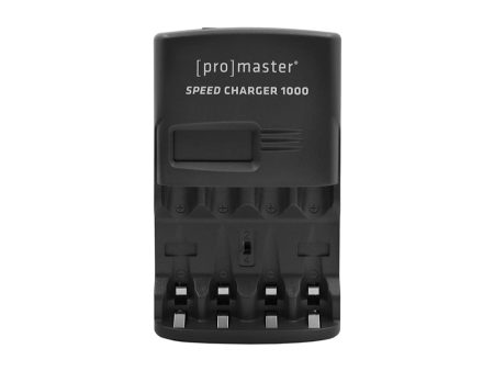 Promaster Speed Charger 1000 AA NiMH kit with 4 batteries Cheap