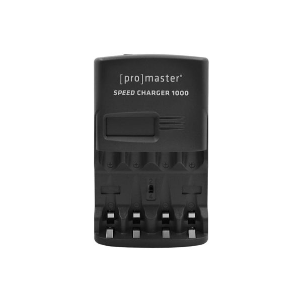 Promaster Speed Charger 1000 AA NiMH kit with 4 batteries Cheap