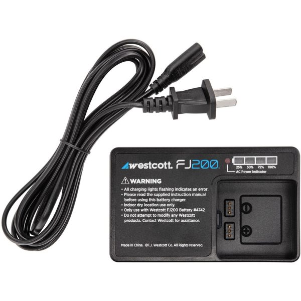 Westcott FJ200 Battery Charger and Cord Online now