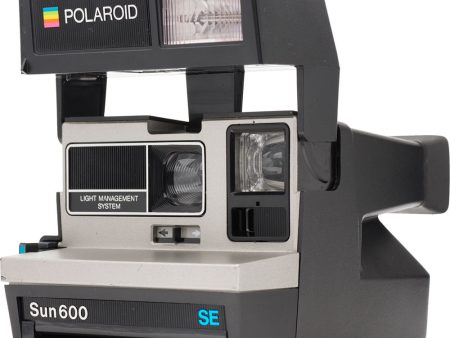 Impossible Polaroid 600 Square Instant Film Camera | Silver, Refurbished by Impossible on Sale