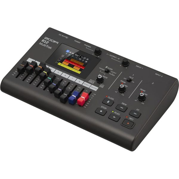 Zoom R12 MultiTrak Portable Recorder and Control Surface Hot on Sale