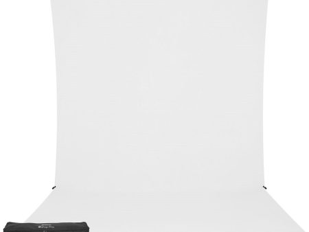 Westcott X-Drop Pro Water-Resistant Backdrop Sweep Kit | High-Key White, 8 x 13  For Discount