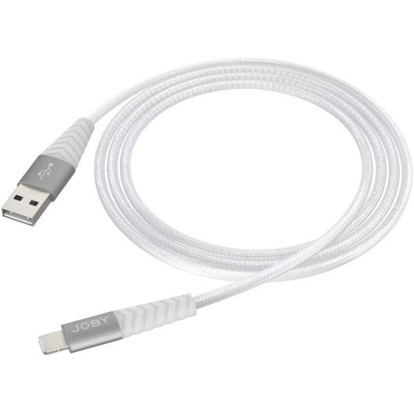 JOBY Charge & Sync Lightning Cable | 3.9 , White Discount