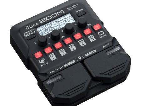 Zoom G1 FOUR Guitar Multi-Effects Processor on Sale