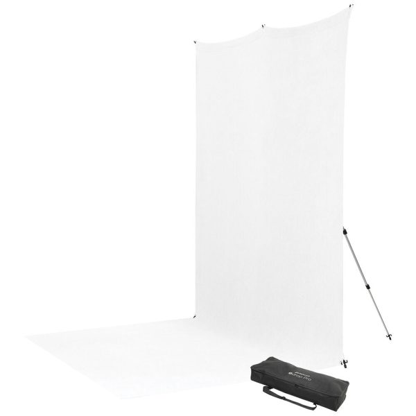 Westcott X-Drop Pro Water-Resistant Backdrop Sweep Kit | High-Key White, 8 x 13  For Discount