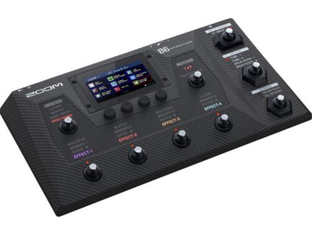 Zoom B6 Multi-Effects Processor for Electric Bass Sale