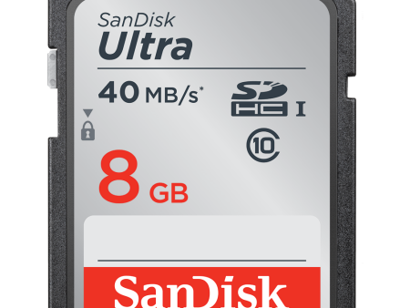 SanDisk Ultra 8GB SDHC Class 10 40 MB s For Cheap