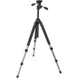 Slik Pro 700 DX Tripod with 700DX 3-Way, Pan-and-Tilt Head | Titanium Fashion