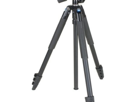 Slik Sprint Pro III Tripod with SH-704E 3-Way Pan Head | Matte Black Online now