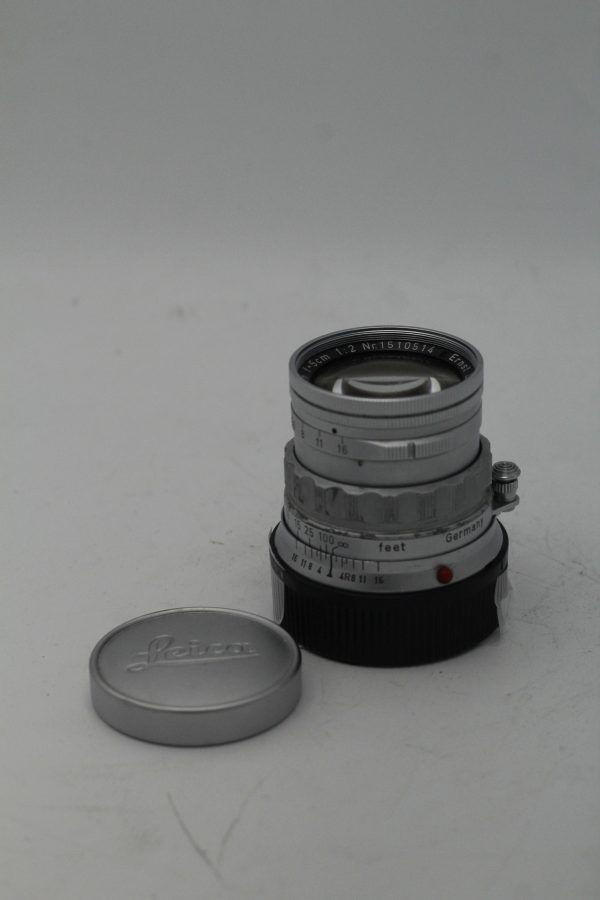 Used Leica 5cm f 2 (50mm) M Mount Lens Chrome - Used Very Good Online