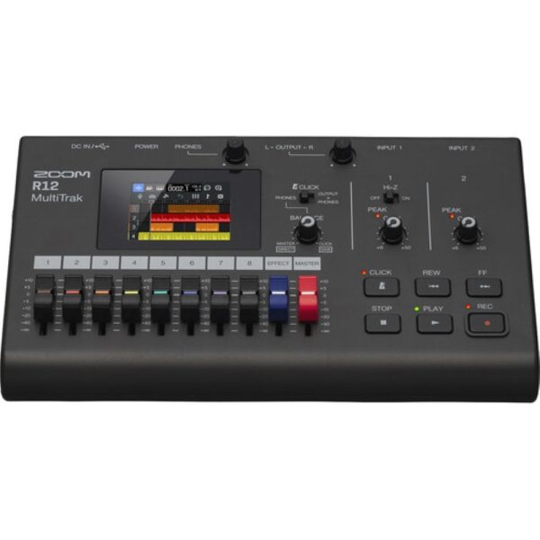 Zoom R12 MultiTrak Portable Recorder and Control Surface Hot on Sale