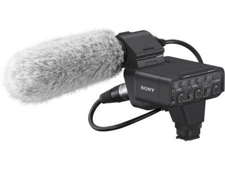 Sony XLR-K3M Dual-Channel XLR Audio Adapter Kit with Shotgun Microphone Cheap