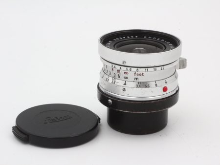 Used Leica M 21mm f3.4 Super Angulon Used Very Good Fashion