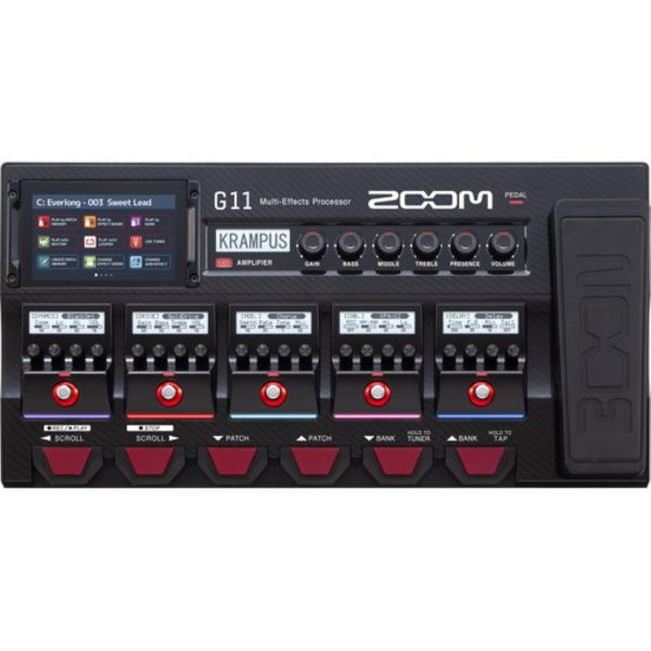 Zoom G11 Multi-Effects Processor for Electric Guitar Supply