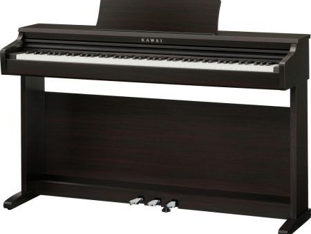 Kawai KDP120R 88-Key Digital Piano with Matching Bench | Premium Rosewood For Sale