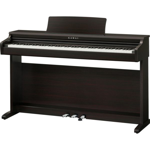 Kawai KDP120R 88-Key Digital Piano with Matching Bench | Premium Rosewood For Sale