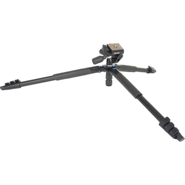 Slik Sprint Pro III Tripod with SH-704E 3-Way Pan Head | Matte Black Online now