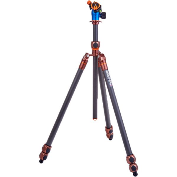 3 Legged Thing Winston 2.0 Tripod Kit with AirHed Pro Ball Head | Bronze and Blue For Sale