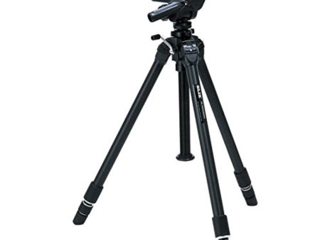 Slik THE PROFESSIONAL Tripod with PRO HEAD 3-Way Panhead | Supports 22.00 lb (9.980 kg) Hot on Sale