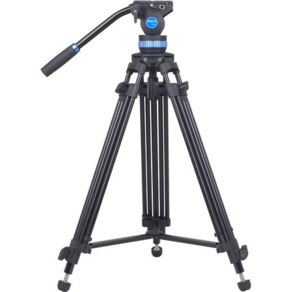 Sirui SH15 Aluminum Video Tripod with Fluid Head Supply