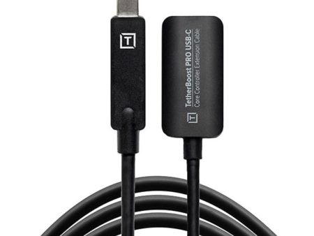 Tether Tools TetherBoost Pro USB-C Core Controller Extension Cable | Black on Sale