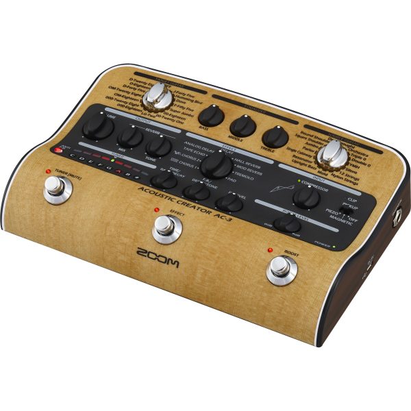 Zoom AC-3 Acoustic Creator Pedal Supply