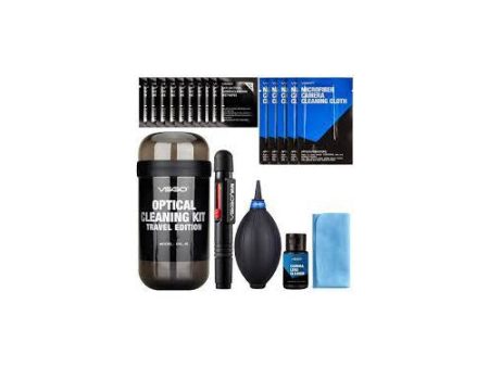 VSGO Optical Cleaning Kit Travel Edition - Grey Online now