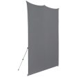 Westcott X-Drop Pro Fabric Backdrop Kit | Neutral Gray, 8 x 8  For Cheap