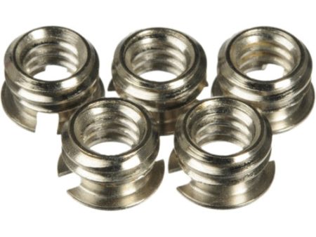 Manfrotto 148KN Reducing Bushing Set | 3 8 -16 to 1 4 -20, Set of 5 Hot on Sale