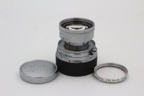 Used Leica M 50mm f2 Summicron Collapsible Used Very Good For Discount