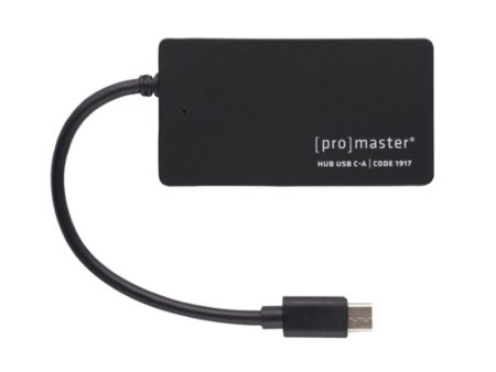 Promaster 1917 USB Hub USB-C male to USB-A female 4-port Cheap