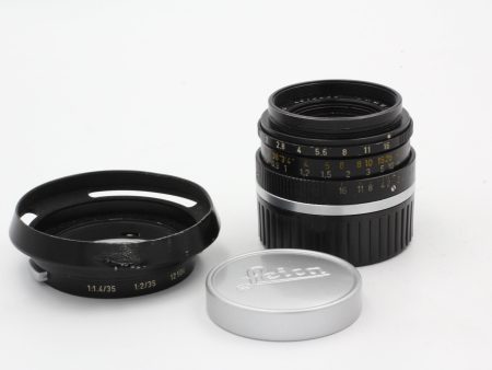 Used Leica M 35mm f2 Summicron Version 3 Used Very Good For Sale