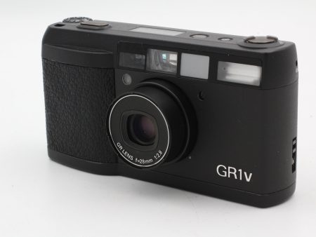 Used Ricoh GR1V Black - Used Like New Cheap