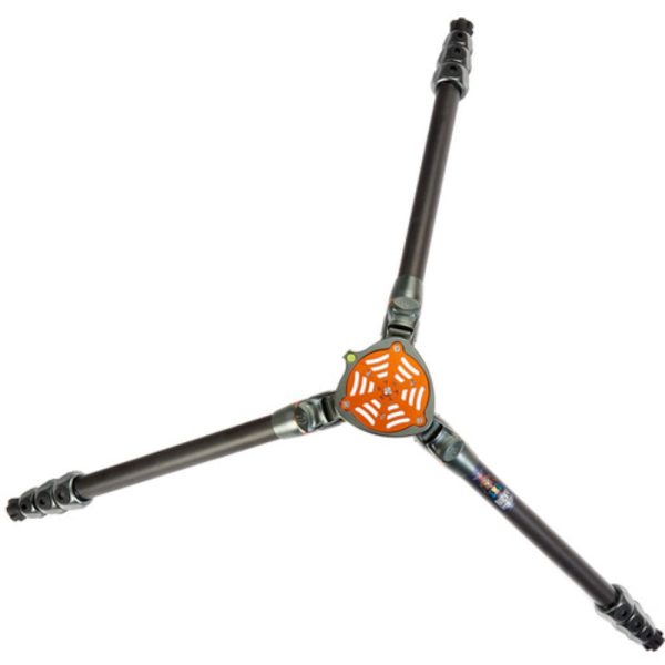 3 Legged Thing Legends Nicky 4-Section Carbon Fiber Hybrid Video Photo Tripod For Sale