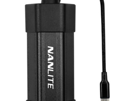 Nanlite PavoTube II 6C NP-F Battery Grip with USB-C Cable Discount