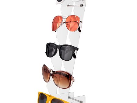 STAUBER Best Glasses Rack and Organizer- Tiered Sunglasses Stand For Cheap