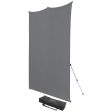 Westcott X-Drop Pro Fabric Backdrop Kit | Neutral Gray, 8 x 8  For Cheap