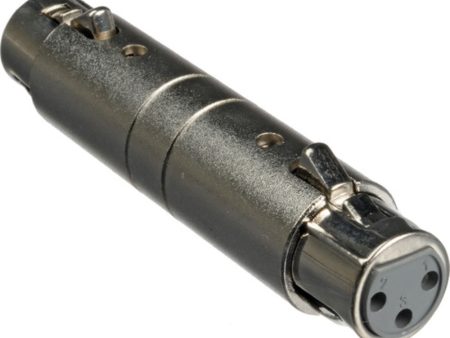 Hosa Technology Female 3-Pin XLR to Female 3-Pin XLR Adapter | Gender Changer Discount