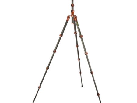 3 Legged Thing Legends Bucky Carbon Fiber Tripod with AirHed VU Ball Head Set | Bronze   Blue Hot on Sale