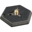 Manfrotto 030-38 Hexagonal Quick Release Plate with 3 8  Screw Online