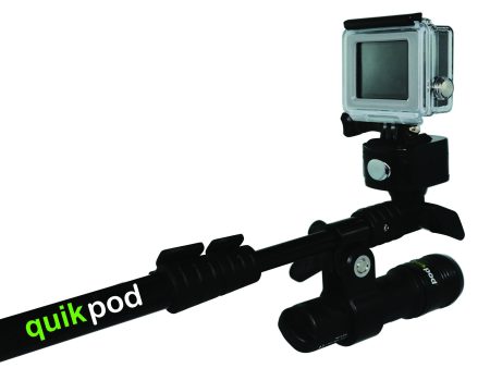 Divers Special! QP ULTRA, QP 600 Lumens Dive Light and Steel Tripod Legs Sale