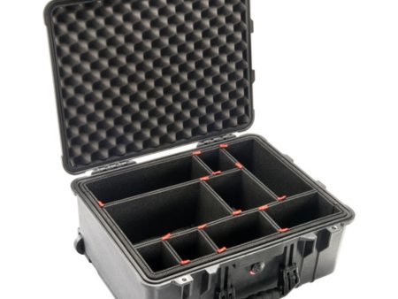 Pelican 1560TP Case with TrekPak Divider System | Black Online Sale