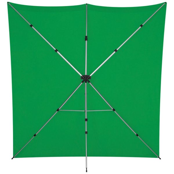 Westcott X-Drop Pro Water-Resistant Backdrop Kit | Chroma-Key Green, 8 x 8  Discount