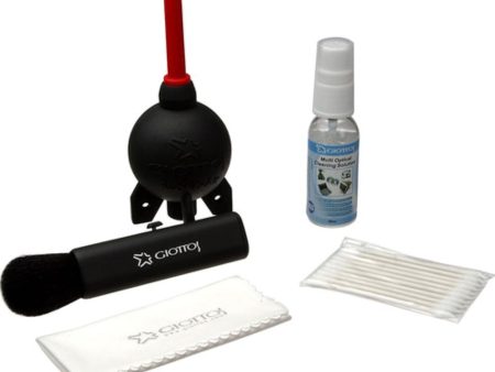 Giottos Lens Cleaning Kit with Small Rocket Air Blower Fashion