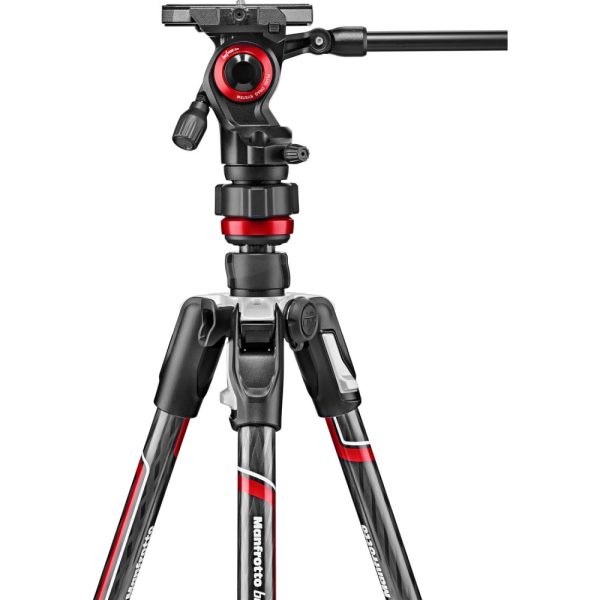 Manfrotto Befree Live Carbon Fiber Video Tripod Kit with Twist Leg Locks on Sale