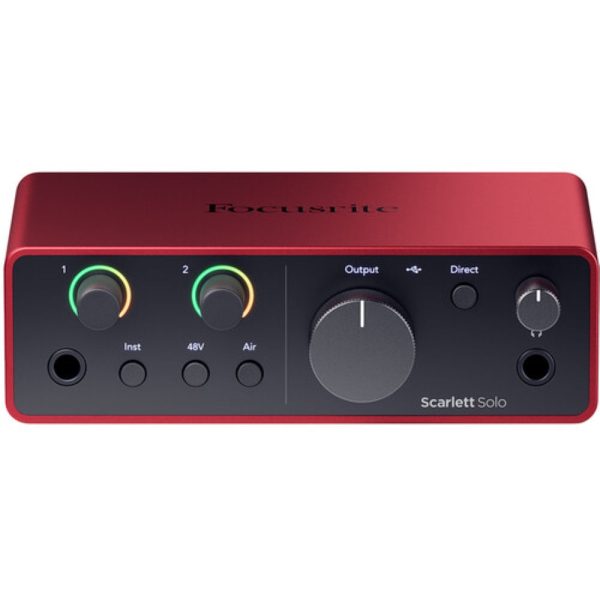 Focusrite Scarlett Solo USB Audio Interface | 4th Generation on Sale