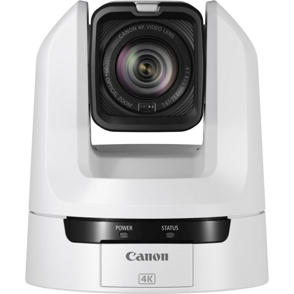 Canon CR-N300 4K NDI PTZ Camera with 20x Zoom | Titanium White Hot on Sale