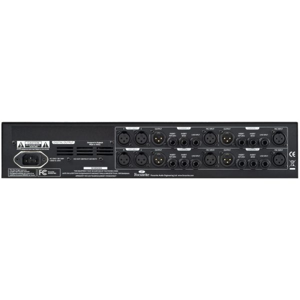 Focusrite ISA428 MkII Rackmount 4-Channel Microphone Preamp For Sale